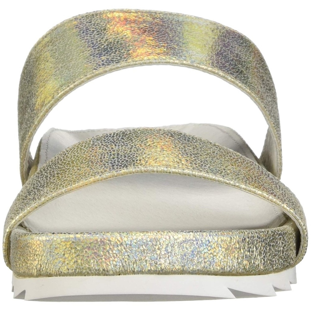 Arizona Gold Two Strap Flatform Leather Sandal - Picture 7 of 8